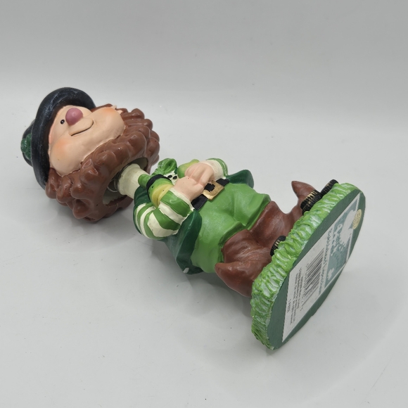 St. Patrick's Day Leprechaun W Coins Bobblehead Figure by Jo-Ann Stores (2003) - Picture 15 of 15